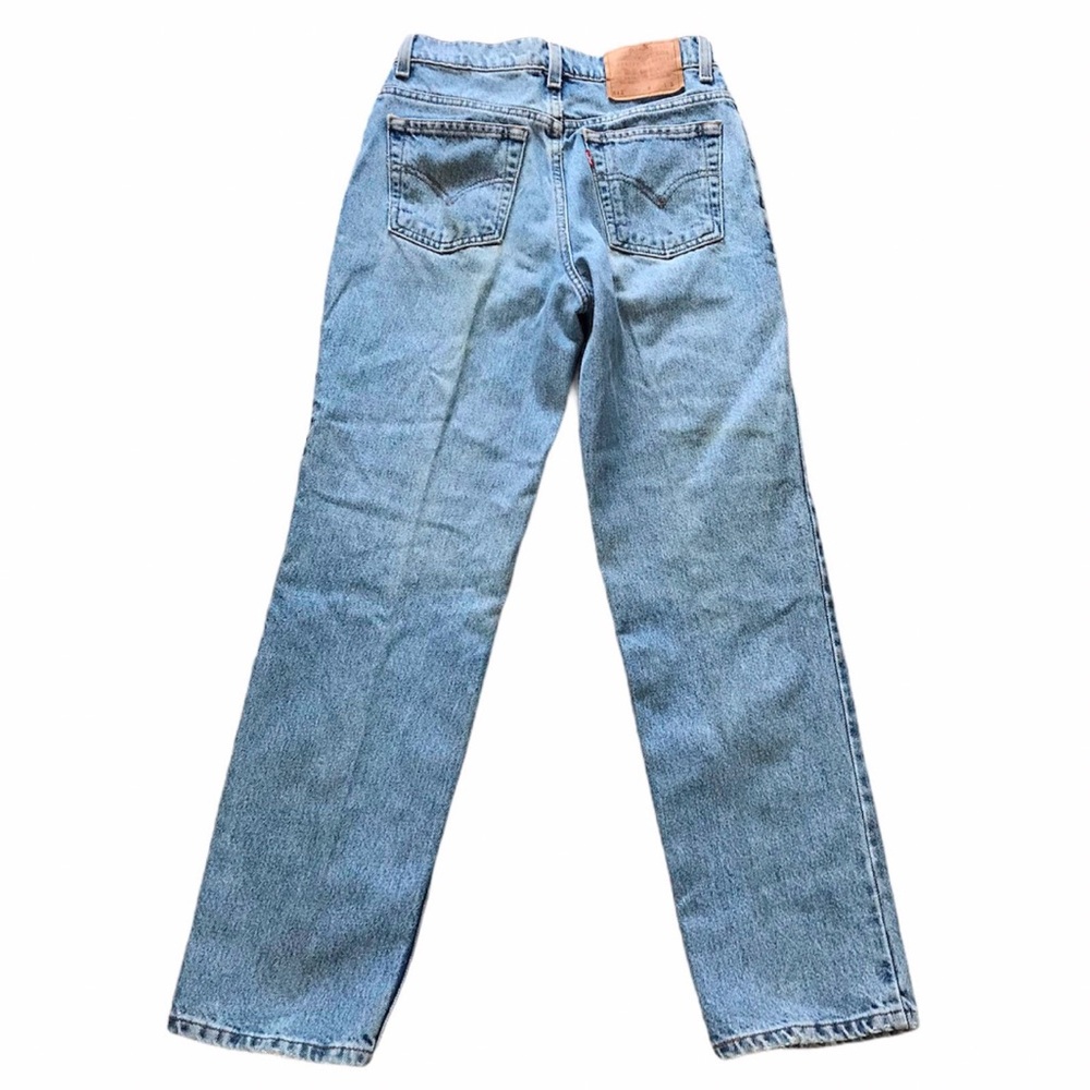 1990s LEVIS Red Tab 512 Vintage Denim // Size 7 (actual fit is 28” waist)